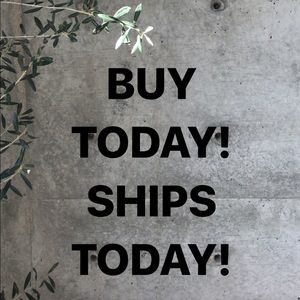 Buy it today and I’ll ship it today 🥳